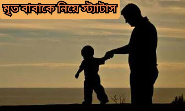 মৃত বাবাকে নিয়ে স্ট্যাটাস