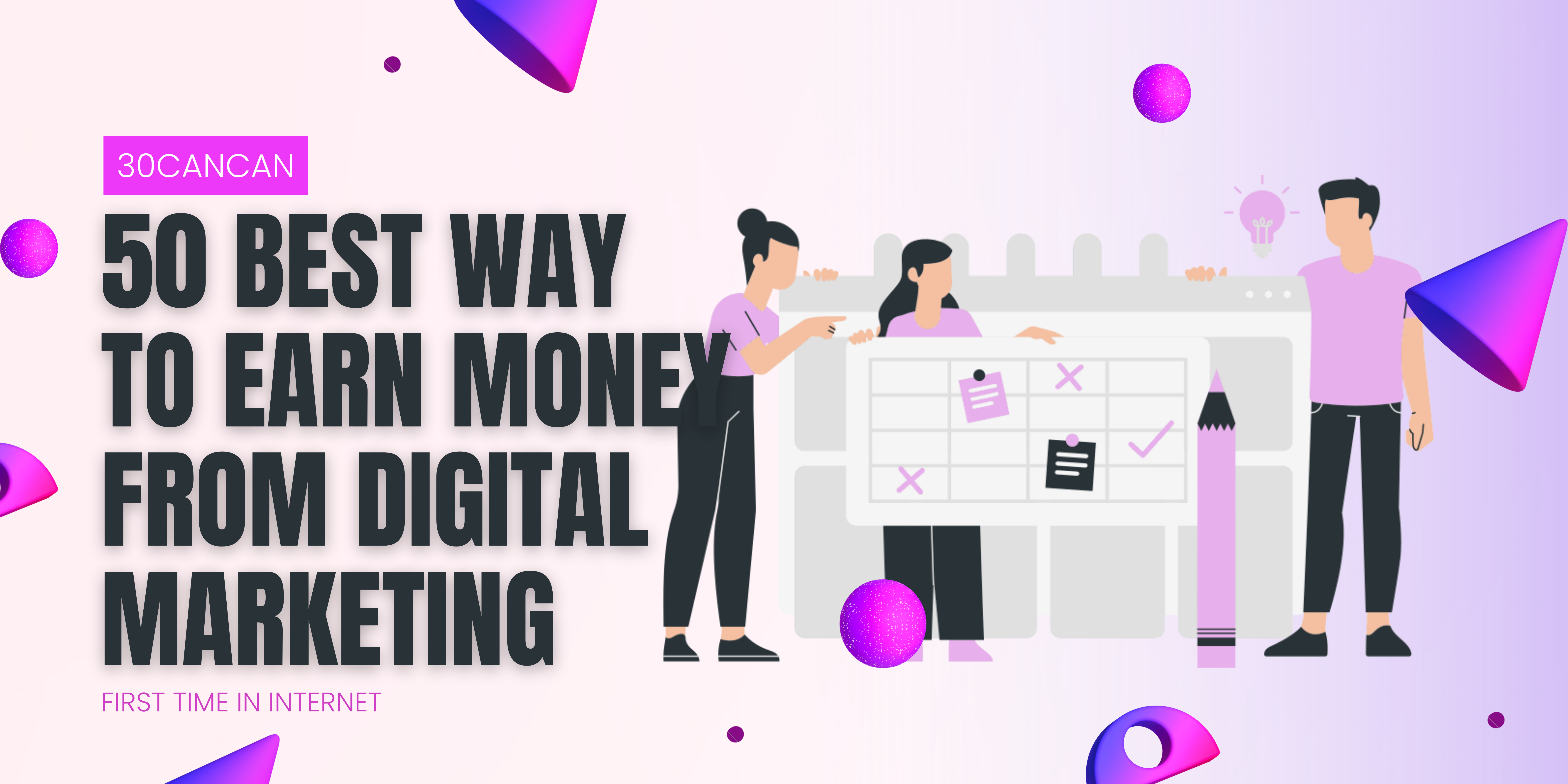 50 Best Way To Earn Money From Digital Marketing
