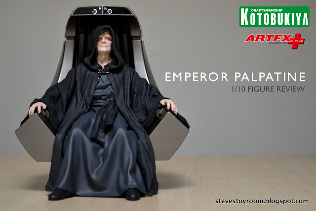Emperor Palpatine ArtFX+ Kotobukiya review