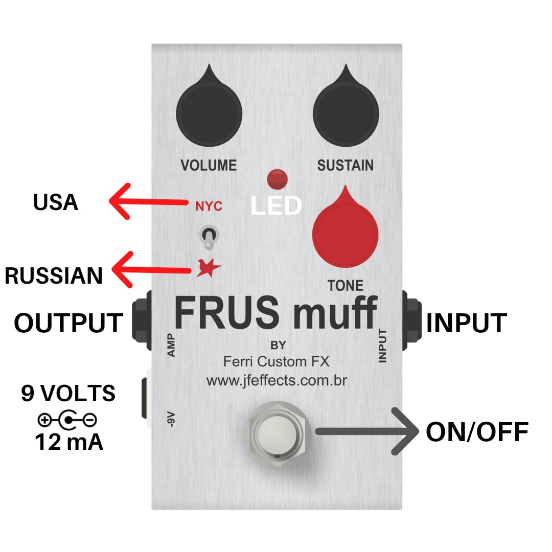 【エフェクター】FRUS muff