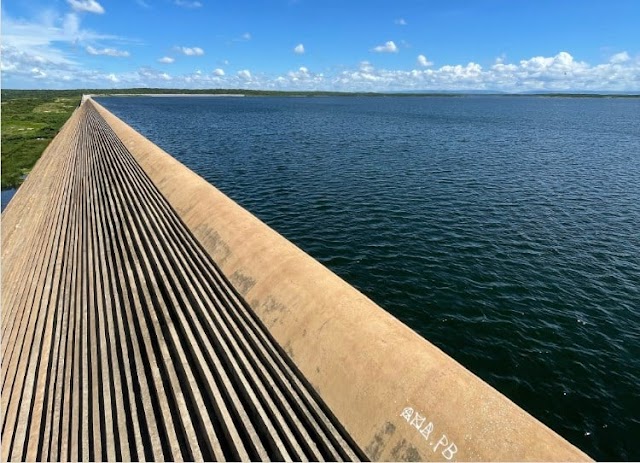 Barragem Santa Cruz do Apodi supera 80% da capacidade total de armazenamento