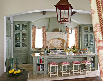 Spanish Kitchen Tile on The Above Kitchen Is Designed By Michele Allman Featured In House