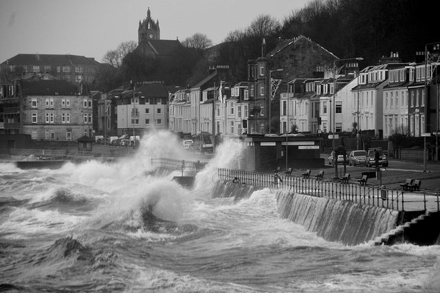 hurricane bawbag, gourock