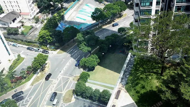 Oasia hotel Novena Singapore 酒店房間外望風景