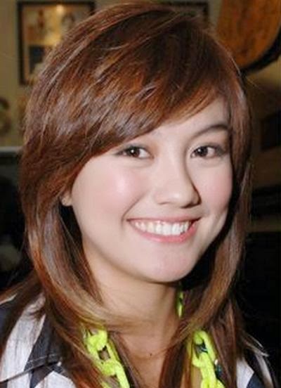 Gaya rambut agnes monica terbaru