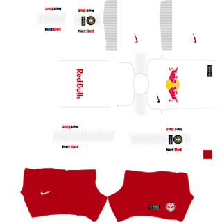 Kit DLS New York Red Bull 2019-2020 - Kit Dream League Soccer 2020