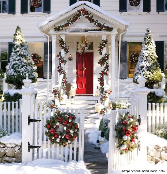  Christmas  outdoor  decorating  ideas  Home Decorating  Ideas 