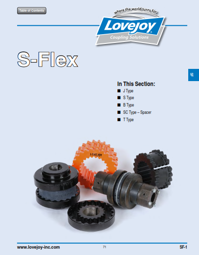 Lovejoy S-Flex Catalog