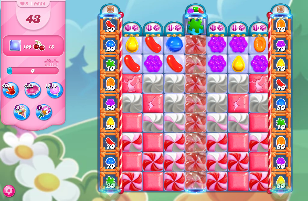 Candy Crush Saga level 9634