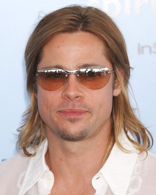 brad pitt hairstyles. Brad Pitt Long Hairstyle