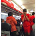 Gambar2 Pesawat Air Asia Patah Balik Kerana Penumpang Mengamuk.