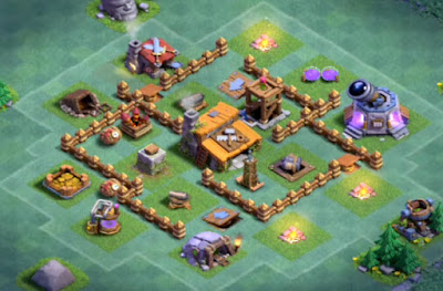 Gambar Base Aula Tukang Level 3 Clash Of Clans Terbaru 