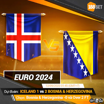 Nhận định Vòng loại Euro 2024 ICELAND VS BOSNIA & HERZEGOVINA