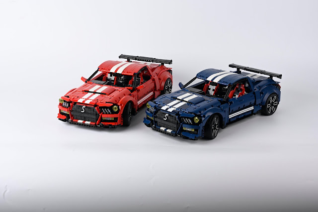 Nifeliz Sby GT50 Muscle Car Compatible With Lego