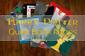 Harry Potter Quiet Book Pages - Today I Felt Crafty
