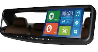 Black Box SM1000 3G Smart Rearview Mirror Car Dash Cam DVR
