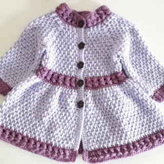 Chaqueta Bebé Springtime Crochet