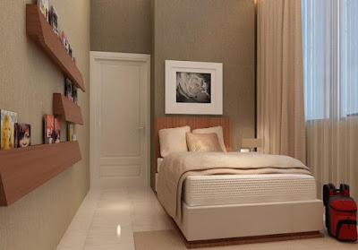 desain kamar tidur kecil modern terbaru