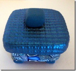 12 small blue box side view