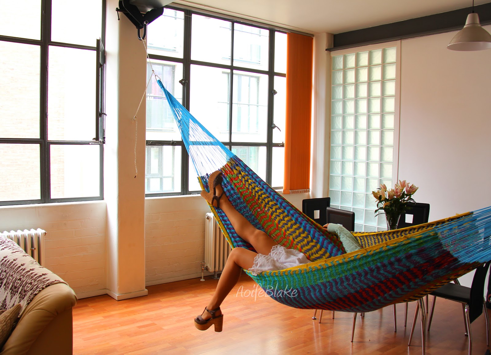 hammock  Los Angeles/City Apartment Living  Pinterest  Hammocks 