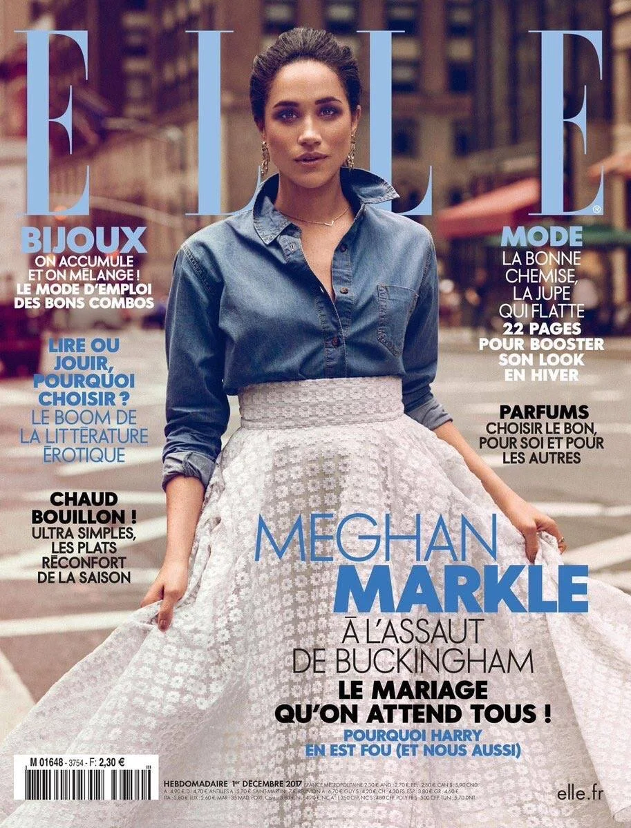 Elle France - Meghan Markle by Christian Blanchard