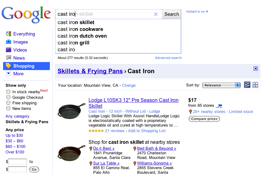google blog search. (Google Blog Search Result)