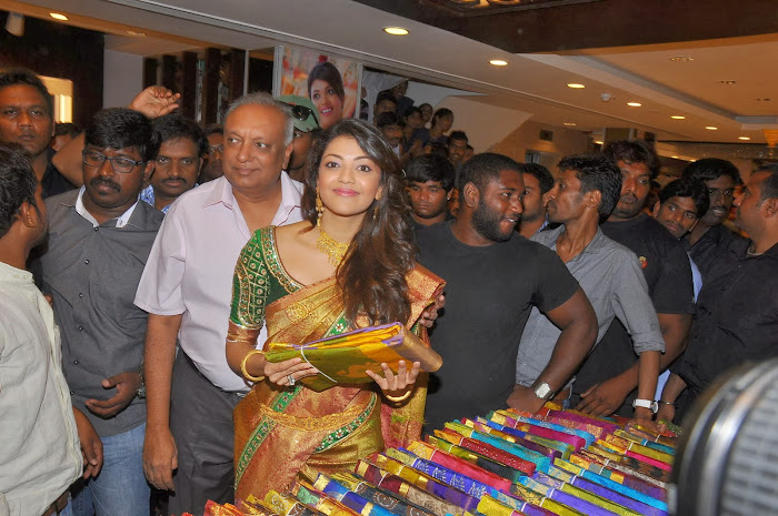 kajal agarwal launches chennai shopping mall unseen pics