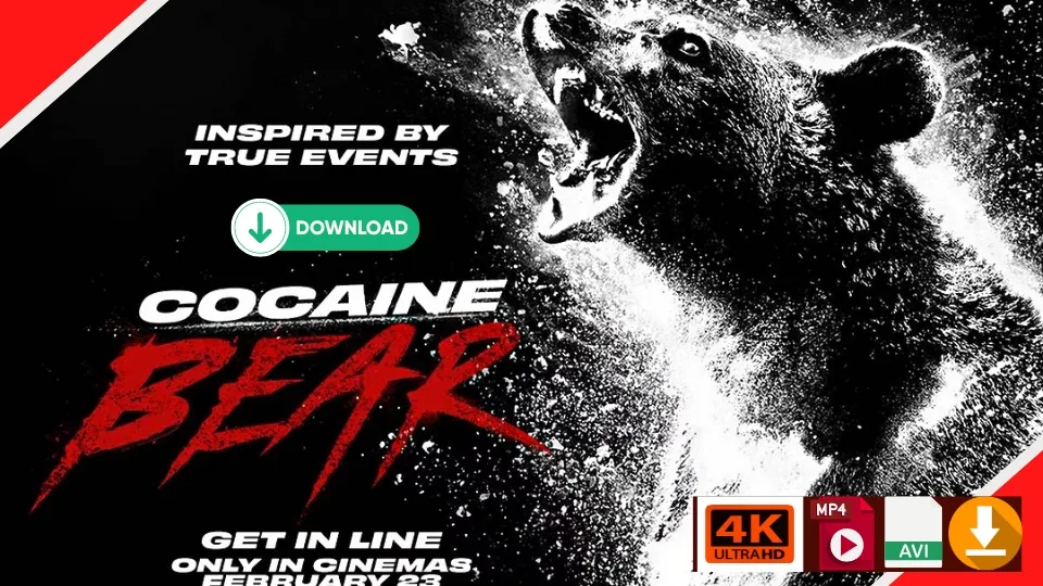 Cocaine Bear Download 480p, 720p, 1080p HD 4K