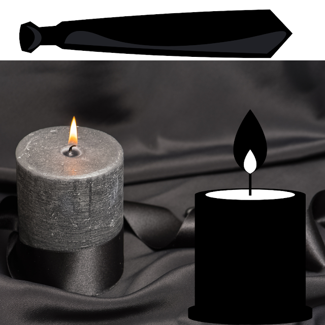 Black tie fragrance Candles