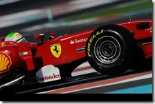 Massa con le gomme Pirelli