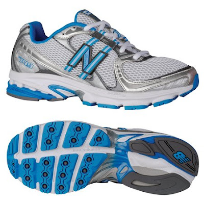 ... three running shoes . A trusty pair of Asics Kayano, another pair by