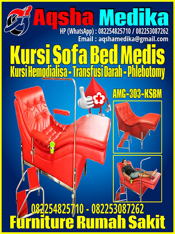 Kursi Sofa Bed Medis Klinik dan Rumah Sakit Universal 