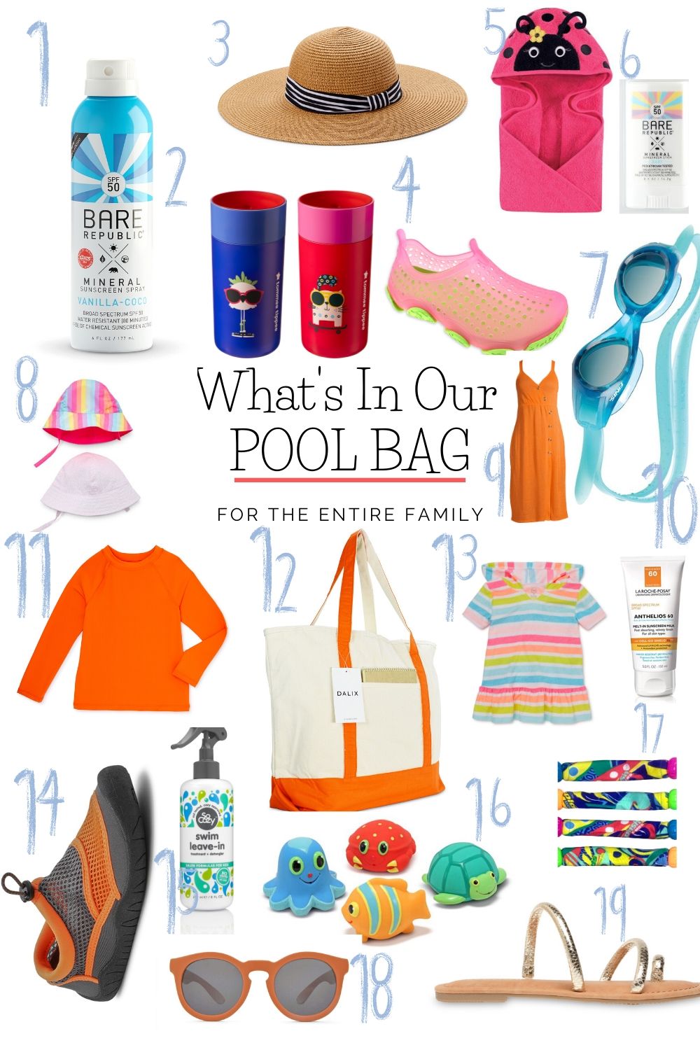 What's In Our Pool Bag: Summer 2020