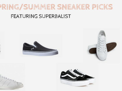 Top 5 Spring/Summer Sneaker Picks