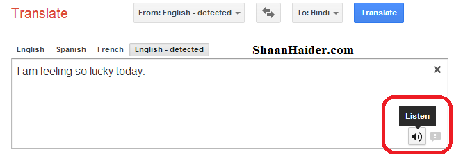 Google Translate Text to Speech Converter 