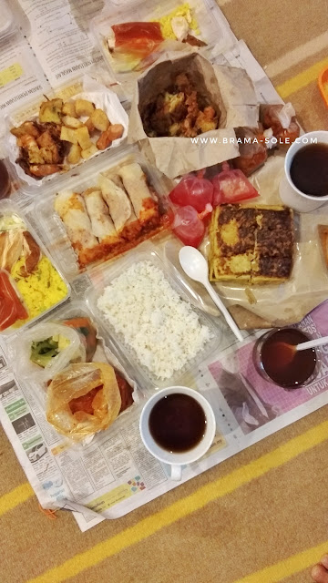 Aneka kuliner hasil berburu di bazaar ramadan Putrajaya