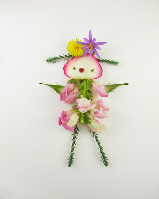 wonderful 'flower girl' by elsa mora
