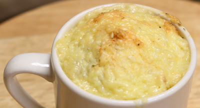 Receita de Pão de Queijo na Caneca