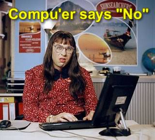 Compu'er says No…