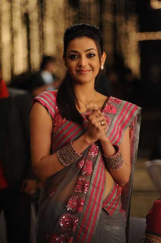 Kajal Agarwal In Saree Pics wallpapers