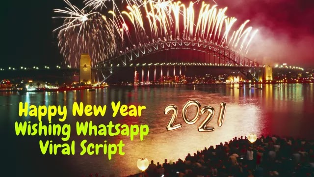 21 Happy New Year Wishing Script Download For Blogger