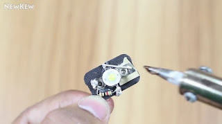 Membuat Senter LED Terang dari Baterai 9v Bekas