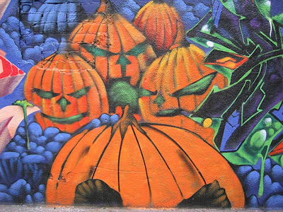 Cool Halloween Graffiti Wallpaper