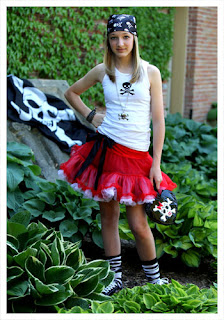 Pirate Teen tutu Skirt