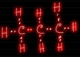 CH3CH2CH3 Lewis structure