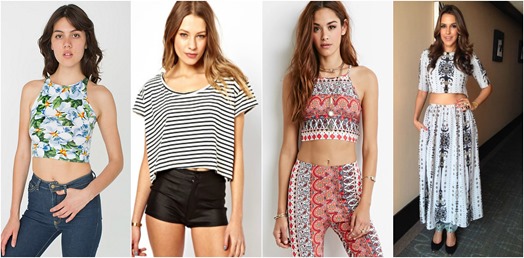 How-to wear- Printed-Crop-tops-Mystylespots