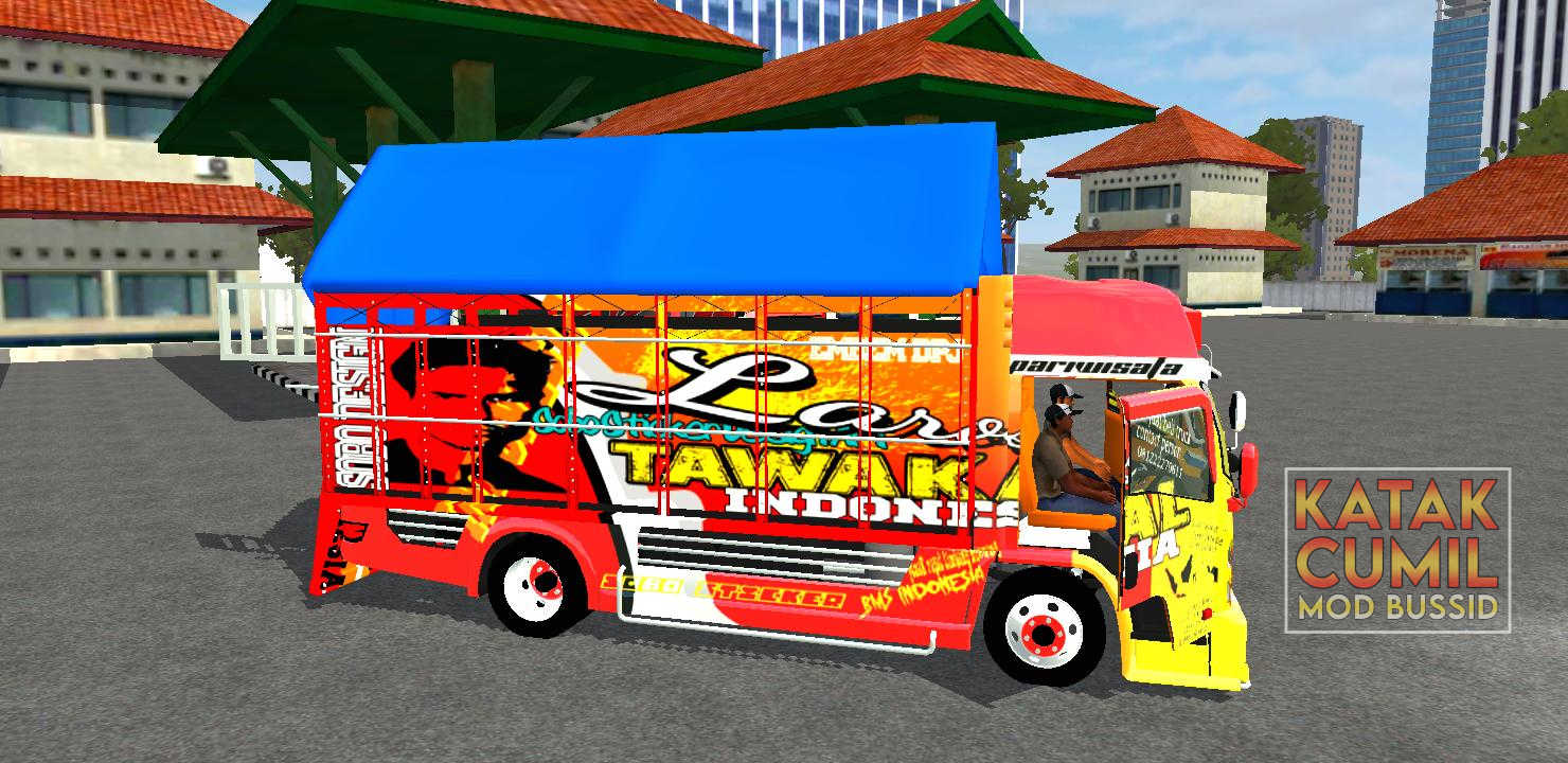 Download Mod Bussid Truck Canter New Tawakal 1 Gratis - Katak Cumil