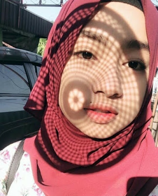 model hijab untuk wajah bulat terbaru