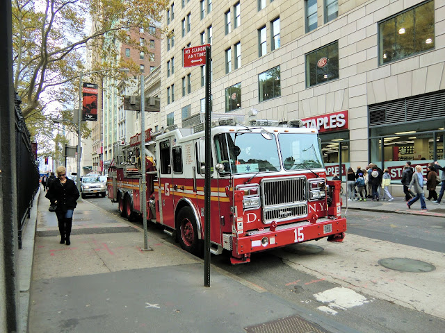 pompier de new-york financial district