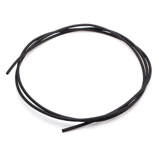 Heat Shrink Tube Black 2:1 shrink ratio Tubing Sleeving Wrap Cable 2.4mm 50cm / 1.6ft Kit Set hown store